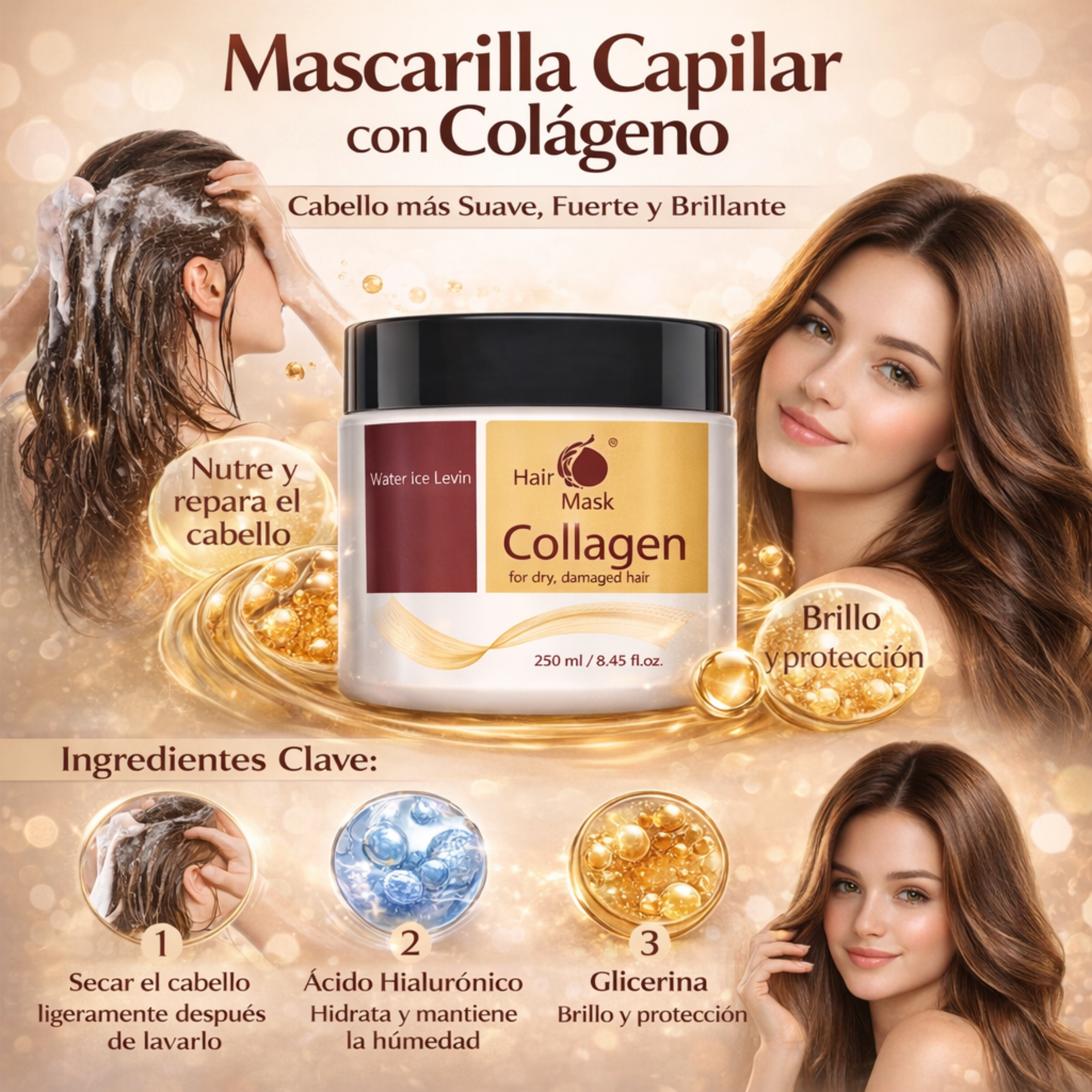 Crema Capilar Hidratante